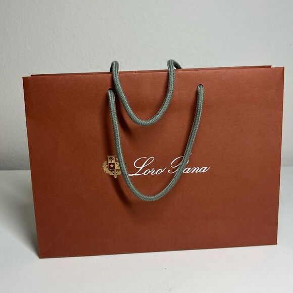 Loro Piana Paper Gift Bag 12” x 8,5” x 3” - Picture 6 of 7